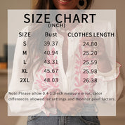 Boho Floral Ruffle Blouse — V-Neck Lantern Sleeve Button-Down Top