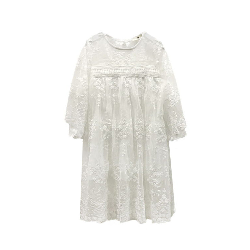 Girls Lace Princess Dress