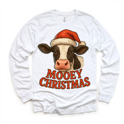 Mooey Christmas Country Cow Shirt