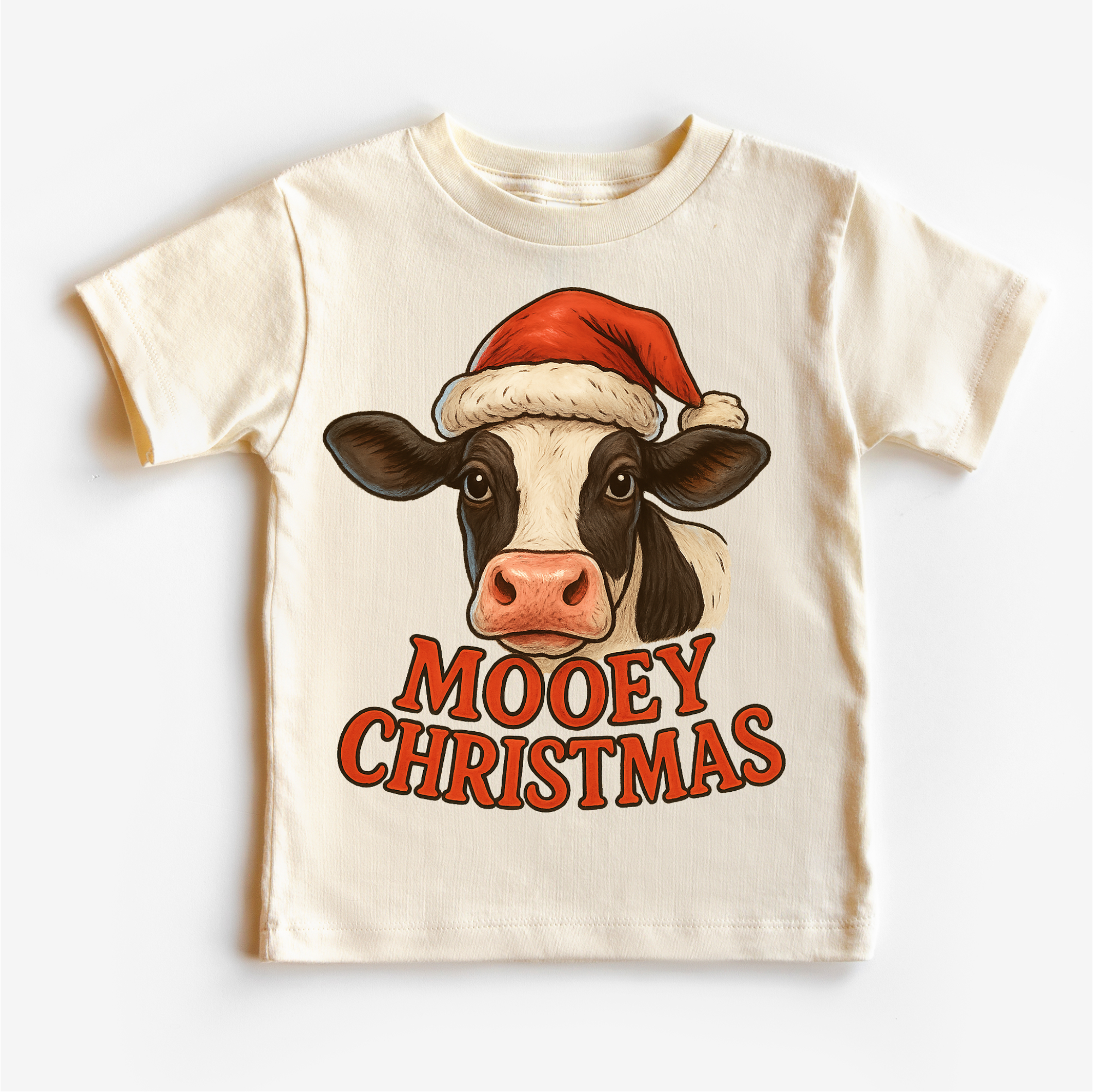 Mooey Christmas Country Cow Shirt