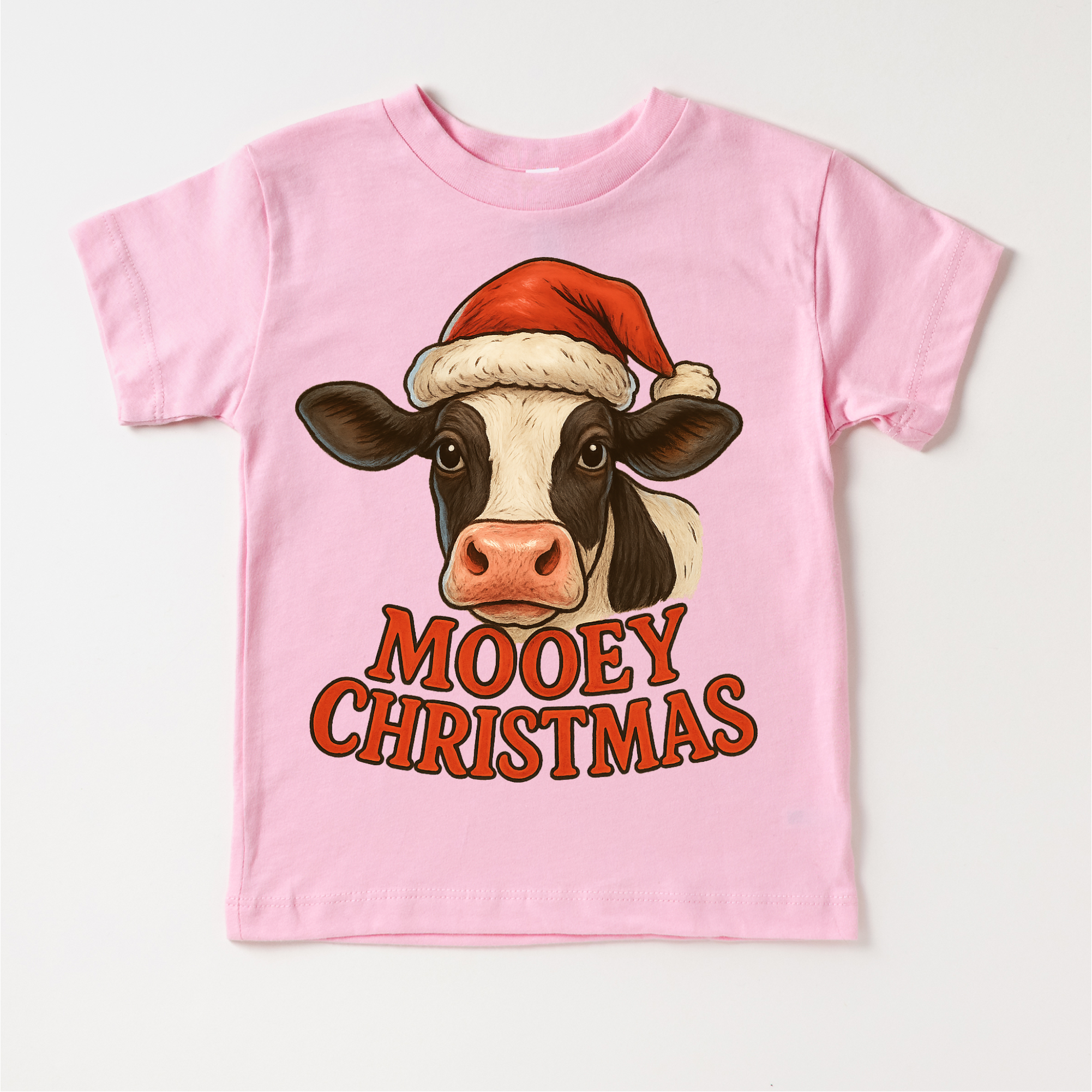 Mooey Christmas Country Cow Shirt