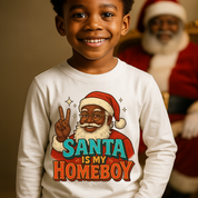 Santa Is My Homeboy Christmas Shirt