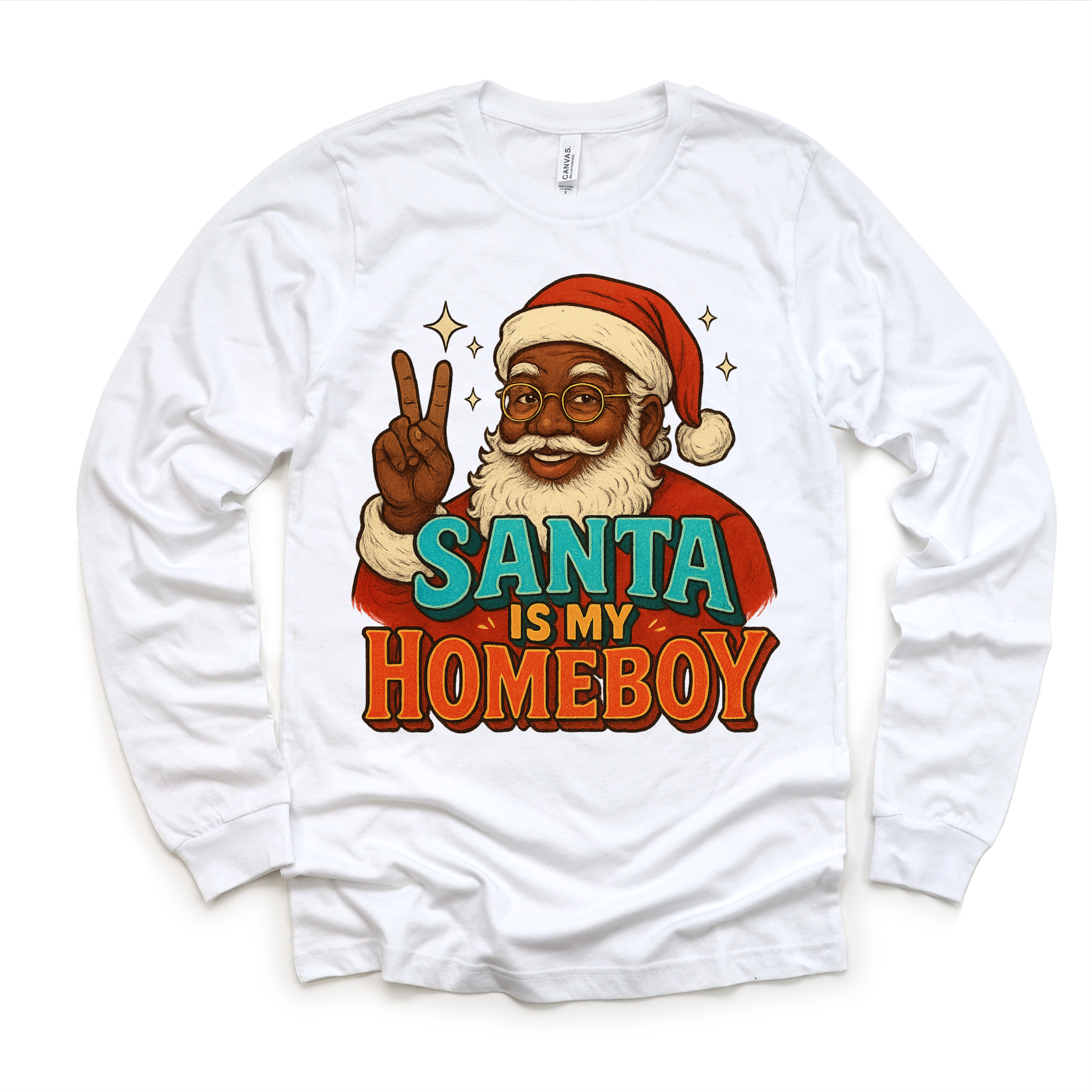 Santa Is My Homeboy Christmas Shirt