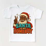 Santa Is My Homeboy Christmas Shirt