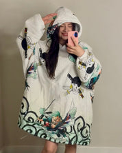 Zoro One Piece Wearable Blanket Hoodie