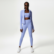 Versa3 Active Essentials - Three-piece Solid Color Active Wear Set