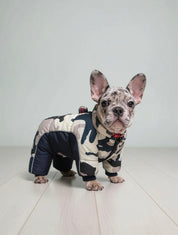 Pet Winter Thickened Warm Down Jacket with reflective strips