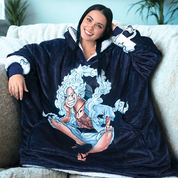gear 5 Luffy One Piece Wearable Blanket Hoodie for Kids & Adults | OLM Toys