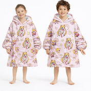 Sailor Moon Wearable Blanket Hoodie for Kids & Adults | OLM Toys