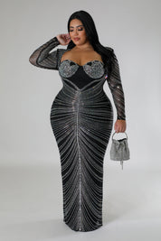 Center Of Envy Plus Size Dress