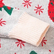 Kids Reindeer Jacquard Christmas Holiday Sweater | NCS