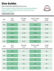 Kids Reindeer Jacquard Christmas Holiday Sweater | NCS