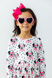 Love You Spots L/S Pocket Twirl Dress