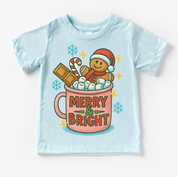 Merry & Bright Gingerbread Man Shirt