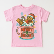 Merry & Bright Gingerbread Man Shirt