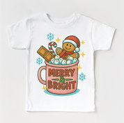 Merry & Bright Gingerbread Man Shirt
