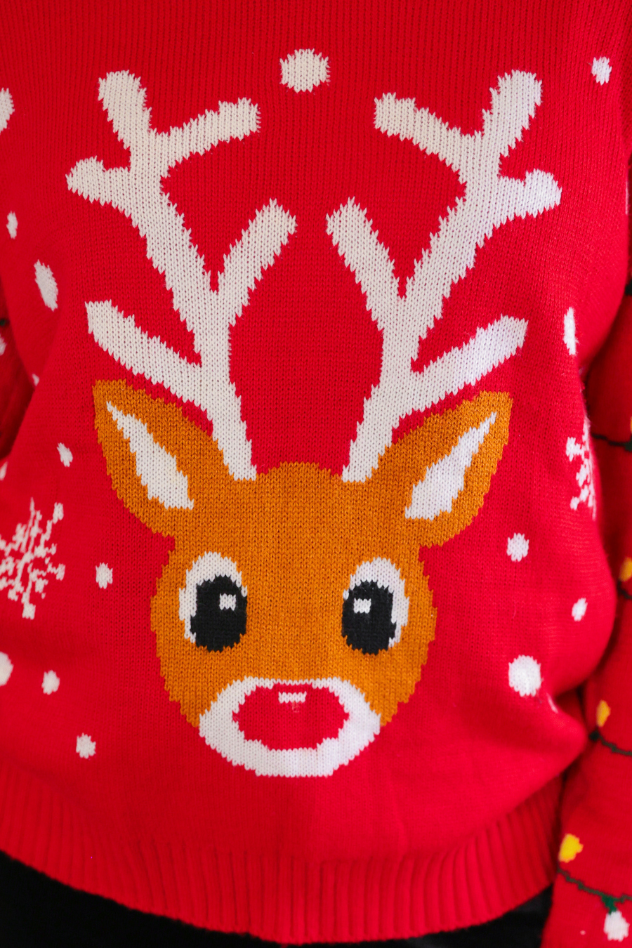 Reindeer Holiday Sweater
