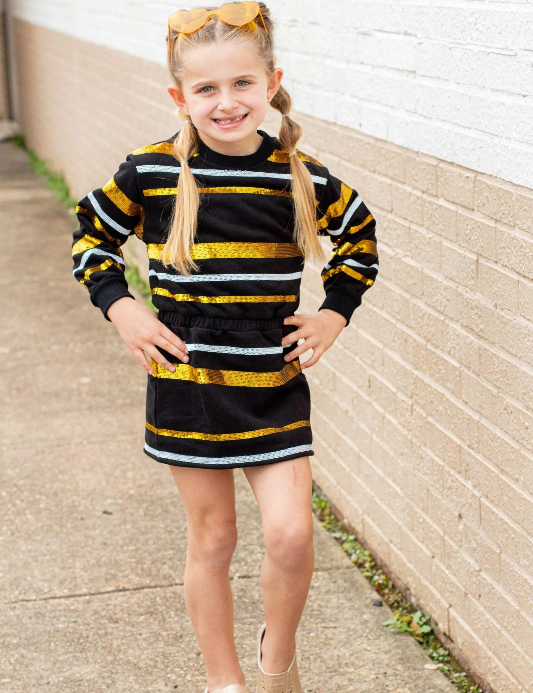 Throw Me the Ball Game Day Dress