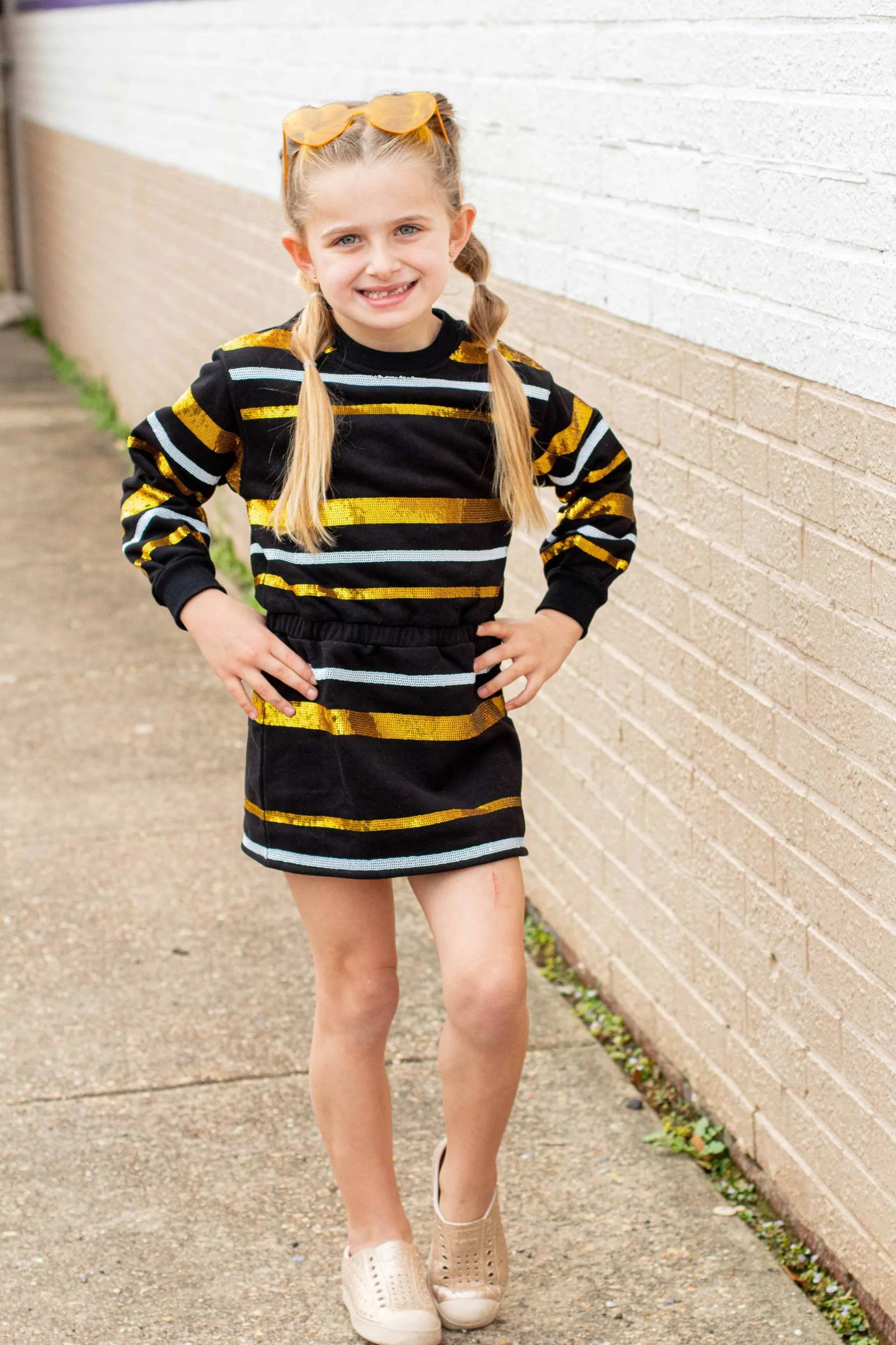 Throw Me the Ball Game Day Dress