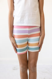 Spring Stripes Twirl Shorts