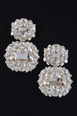 Rhinestone Multi Color Drop Earring