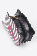 Lips Hair Brush Clutch