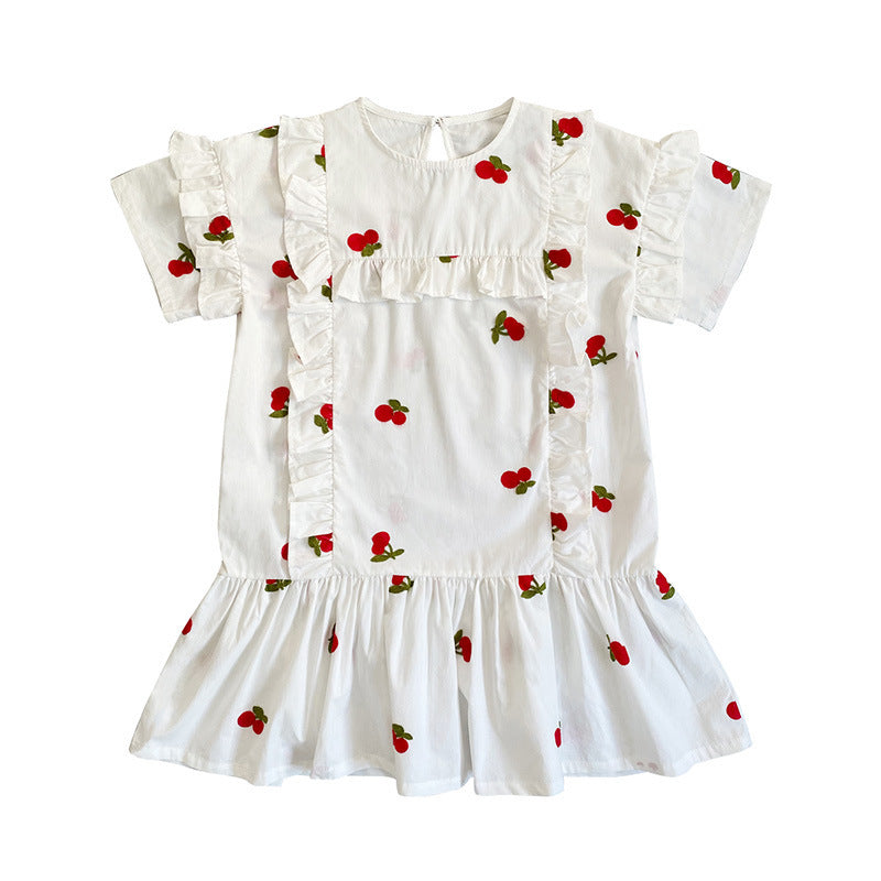 Vintage Ruffle Dress