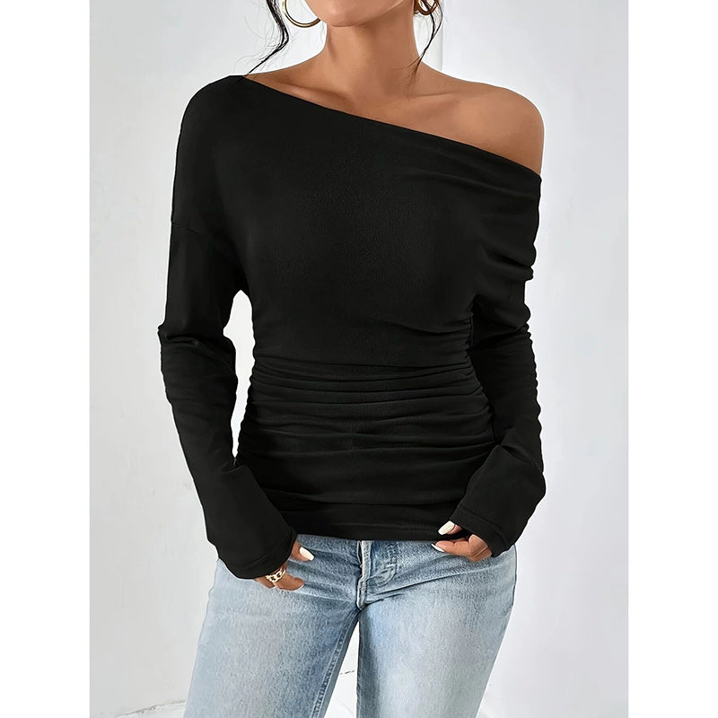 Women's Off Shoulder Long Sleeve