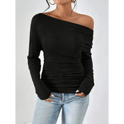 Women's Off Shoulder Long Sleeve