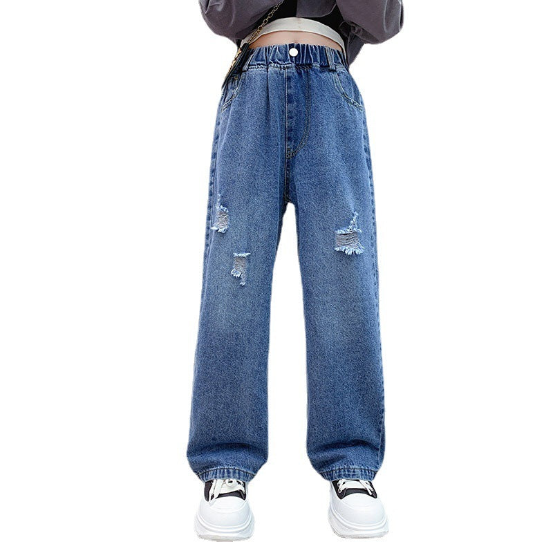 High-Waist Jeans