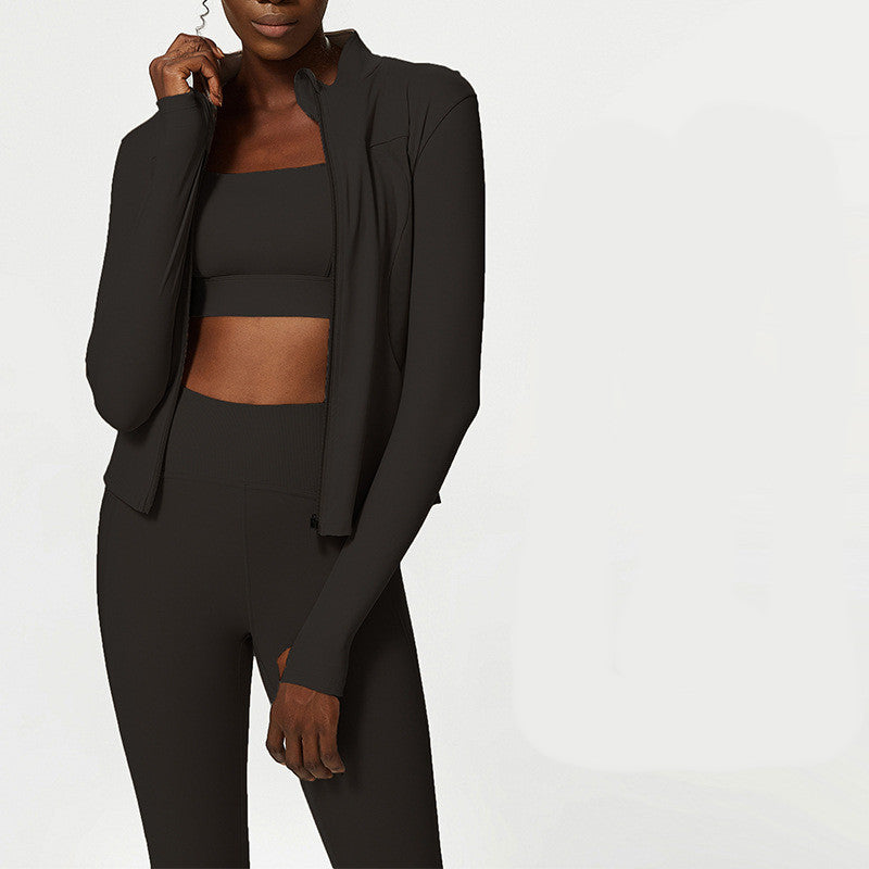Versa3 Active Essentials - Three-piece Solid Color Active Wear Set