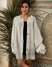 Women's Chunky Knitted Cardigan Sweater