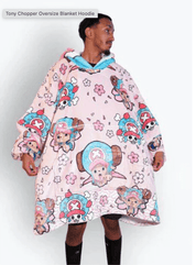 One Piece Wearable Blanket Hoodie