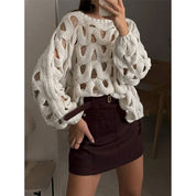 Cream Knit Sweater