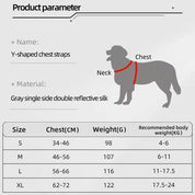 Dog No-Pull No Choke Reflective Adjustable Harness No-Pull No Choke Pet Harness For TrainingWalking