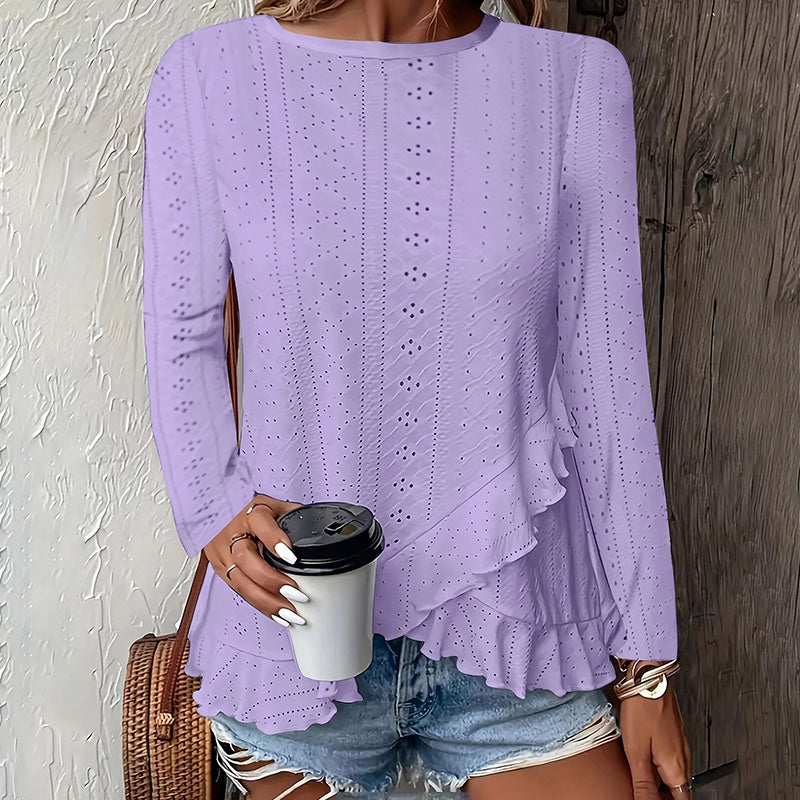 Ruffle Hem Top
