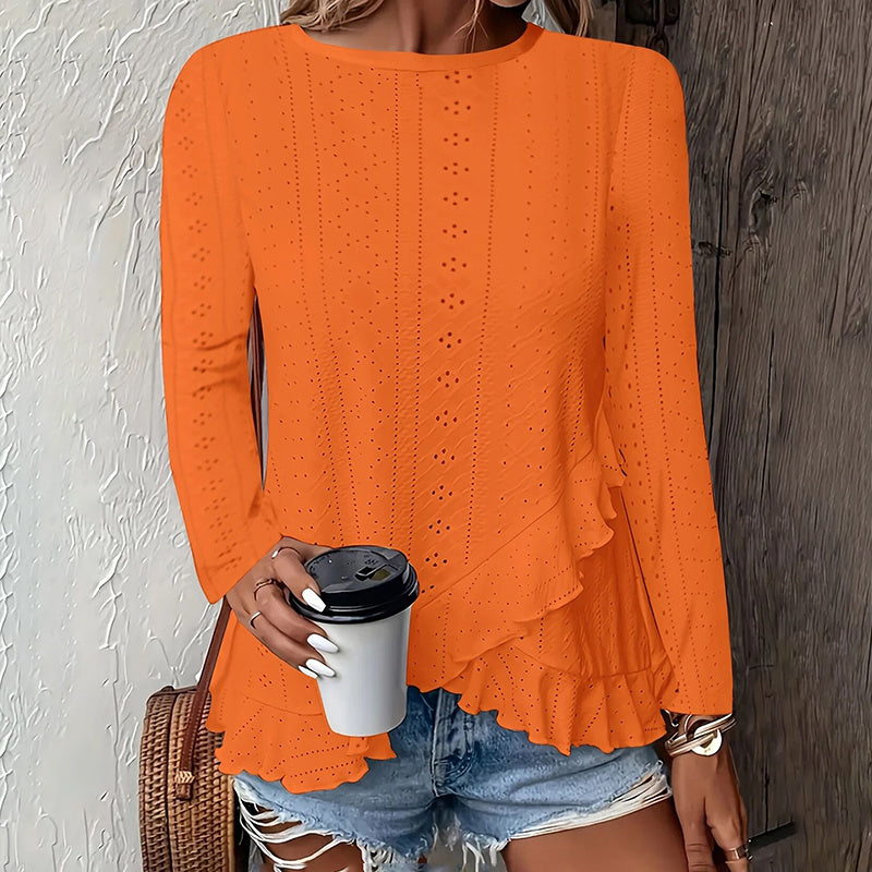 Ruffle Hem Top