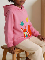 Children's Squirrel Raglan Sleeve Hoodie