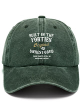 Letter Adjustable Baseball Cap