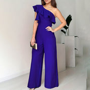 Elegant One Ruffle Romper