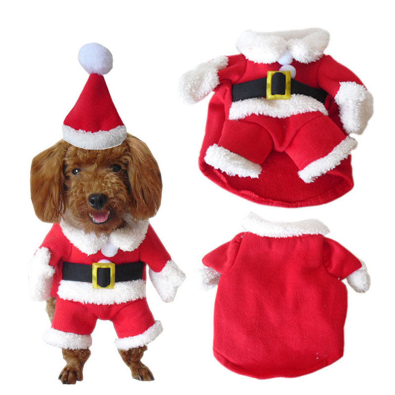 Santa Claus Dog Costume
