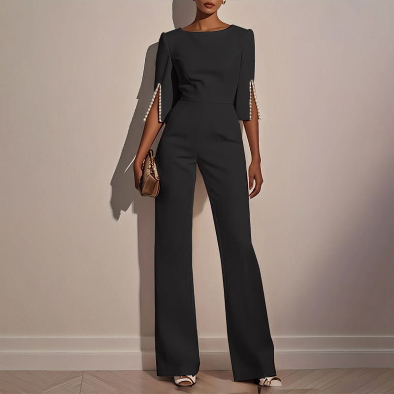 Women's Mid Sleeve Jumpsuit