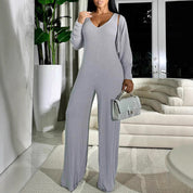 Two Piece Design Sense Casual Jumpsuit