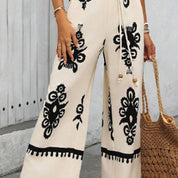 Women's Wide Leg Romper With Pockets