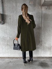 Double Breasted Lapel Coat
