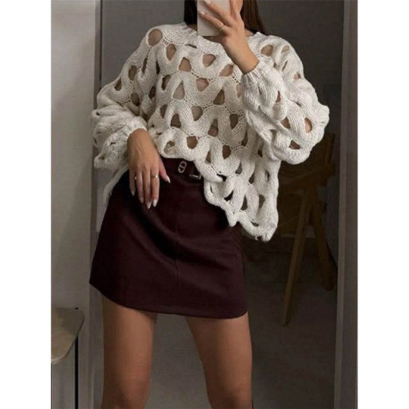 Cream Knit Sweater