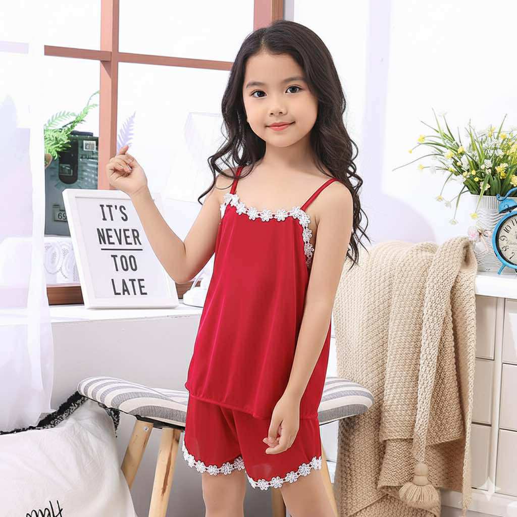 Flower Trim Lounge Set