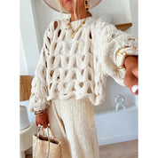 Cream Knit Sweater