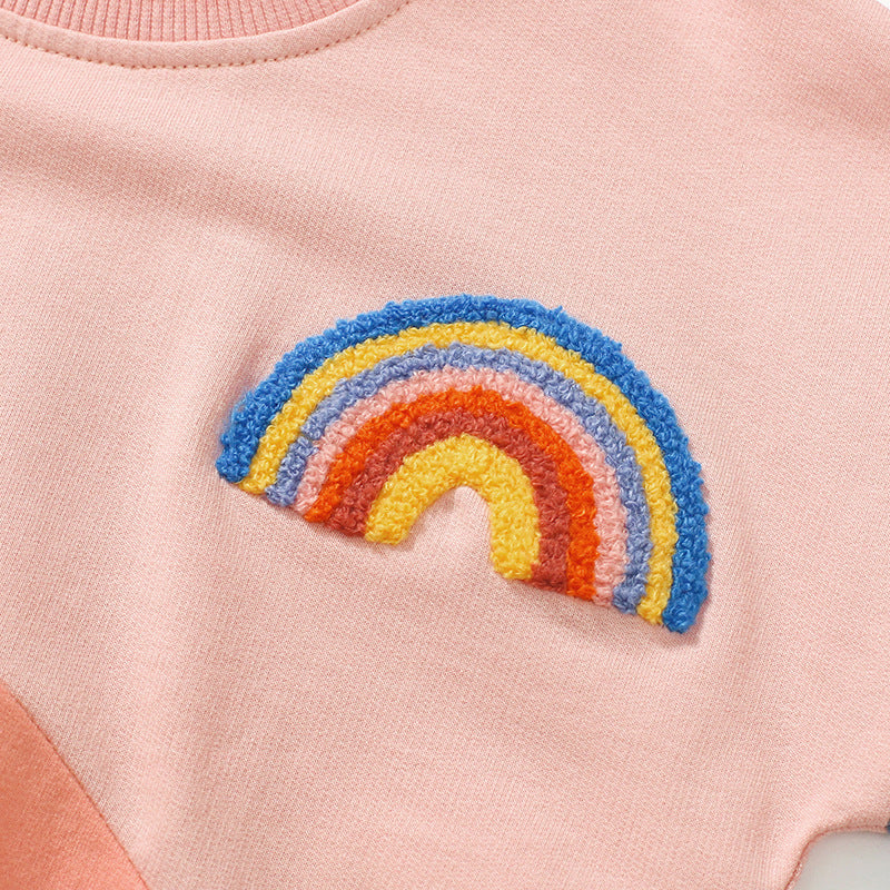 Fall Rainbow Pullover set
