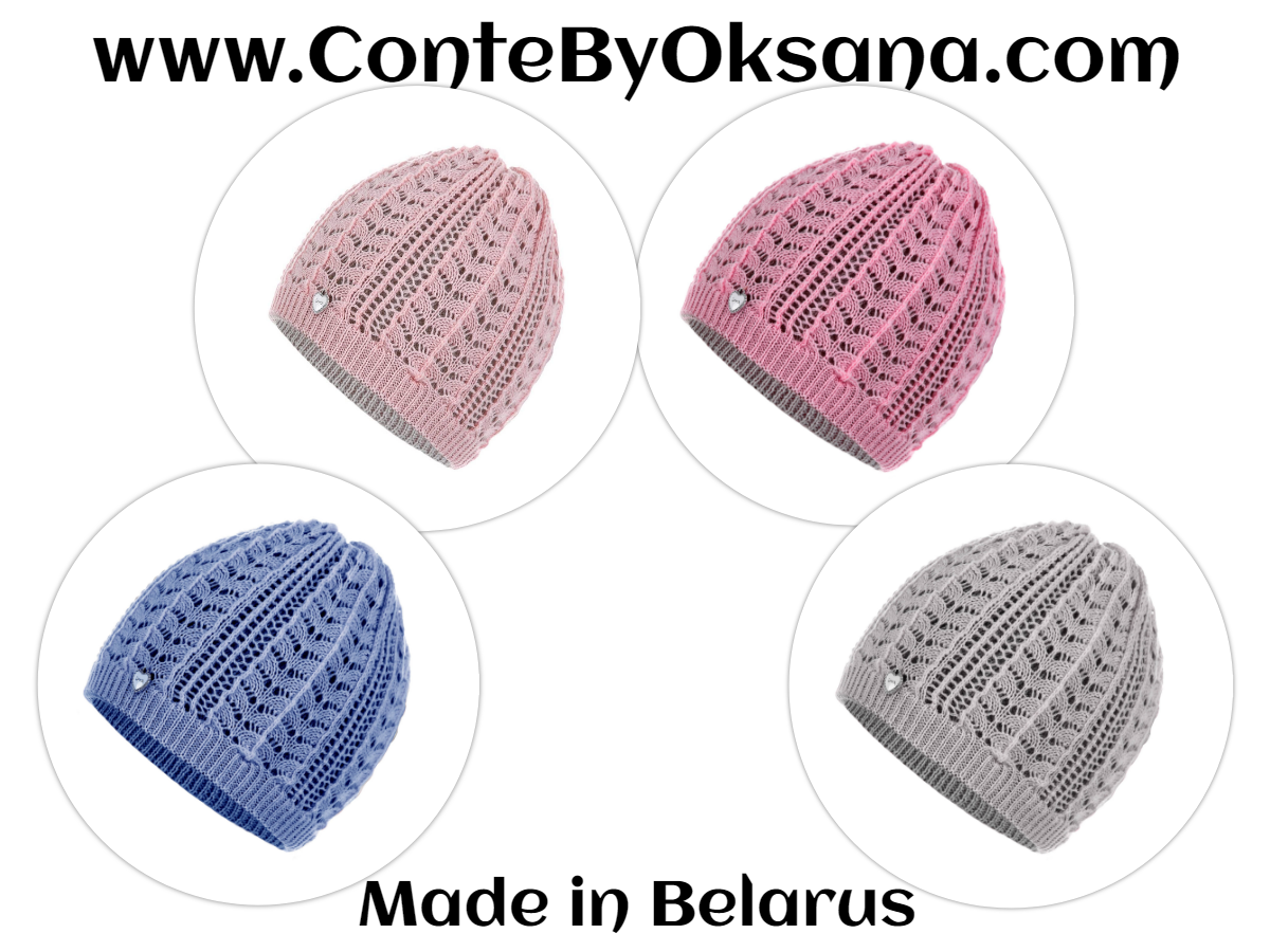 Double knitted children's hats